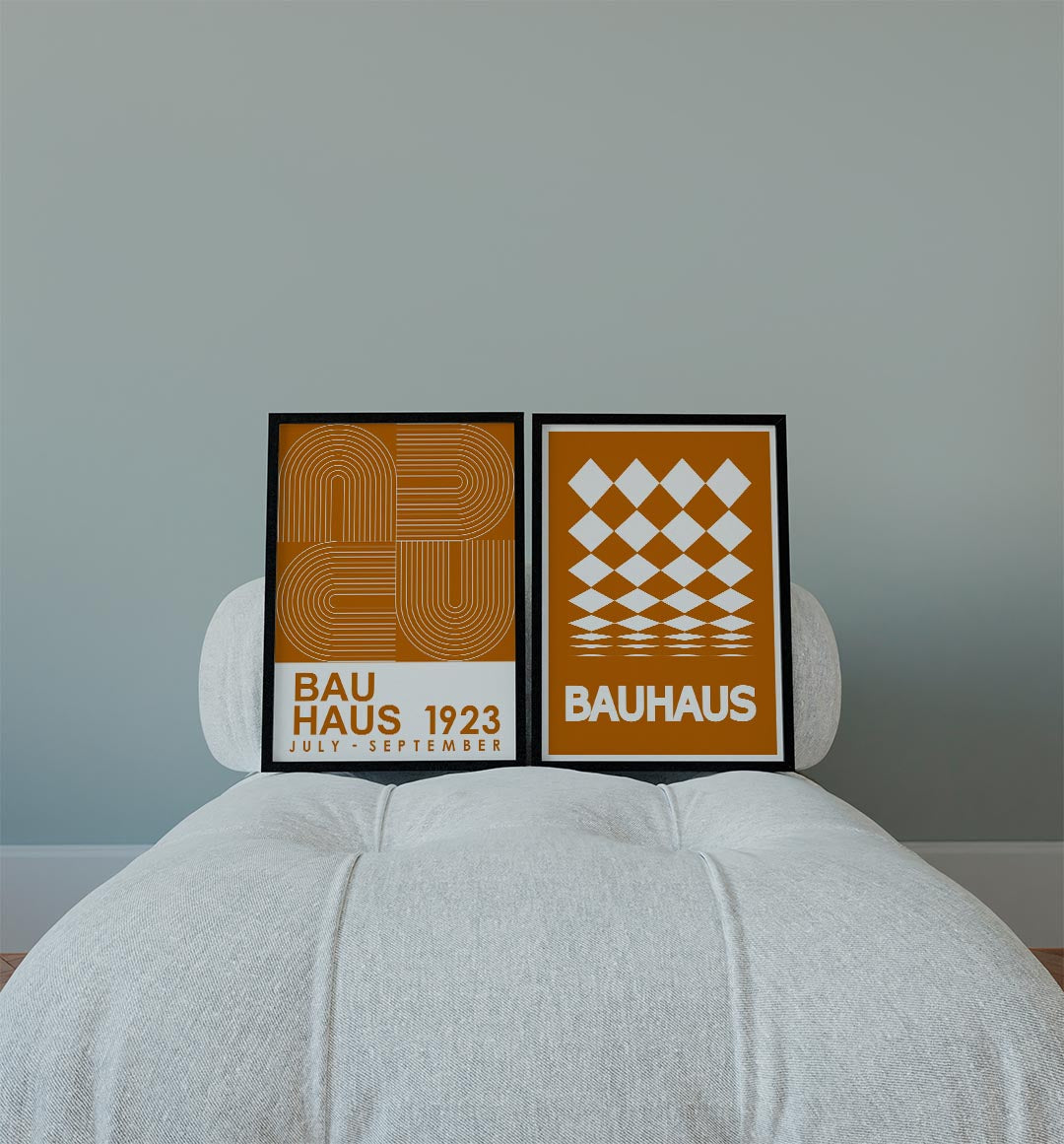 Lijnen en kleurvlakken Posterset