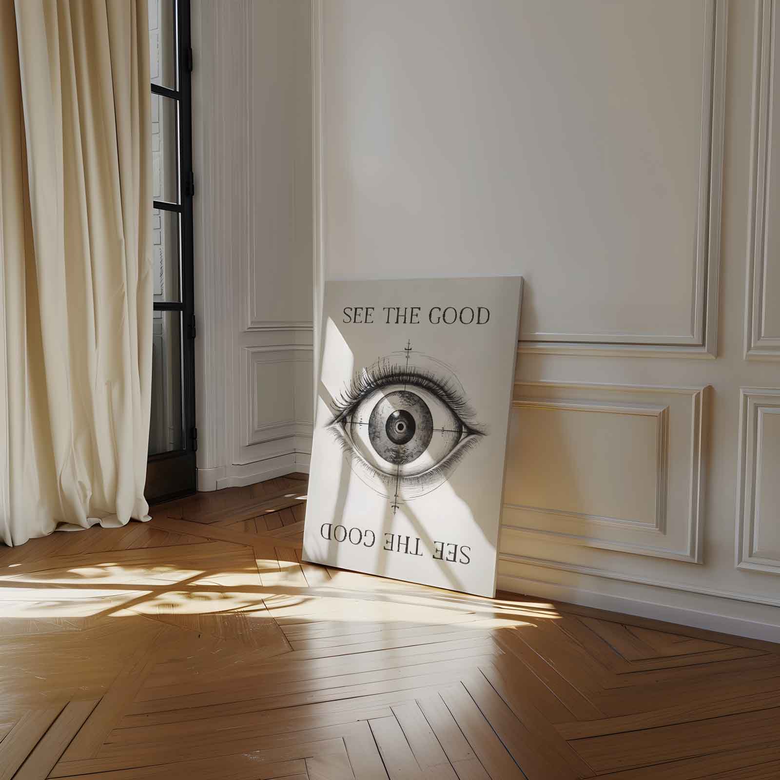 Positieve Blik Kunstwerk-canvas-dibond-plexiglas-wanddecoratie-WallArtistic