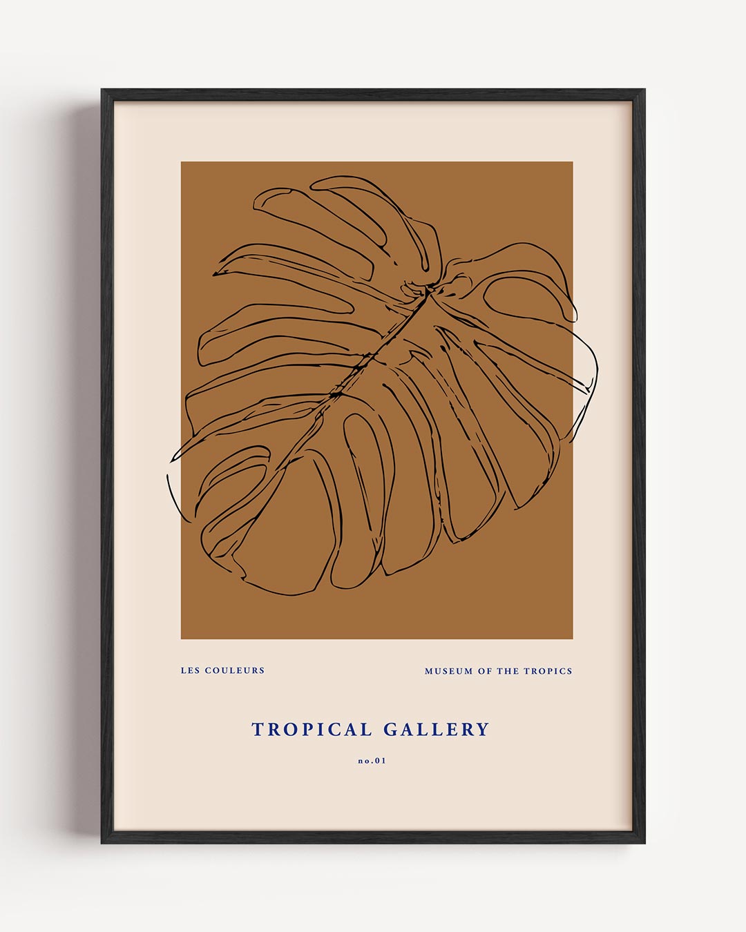 Tropische Bladkunst Poster-WallArtistic