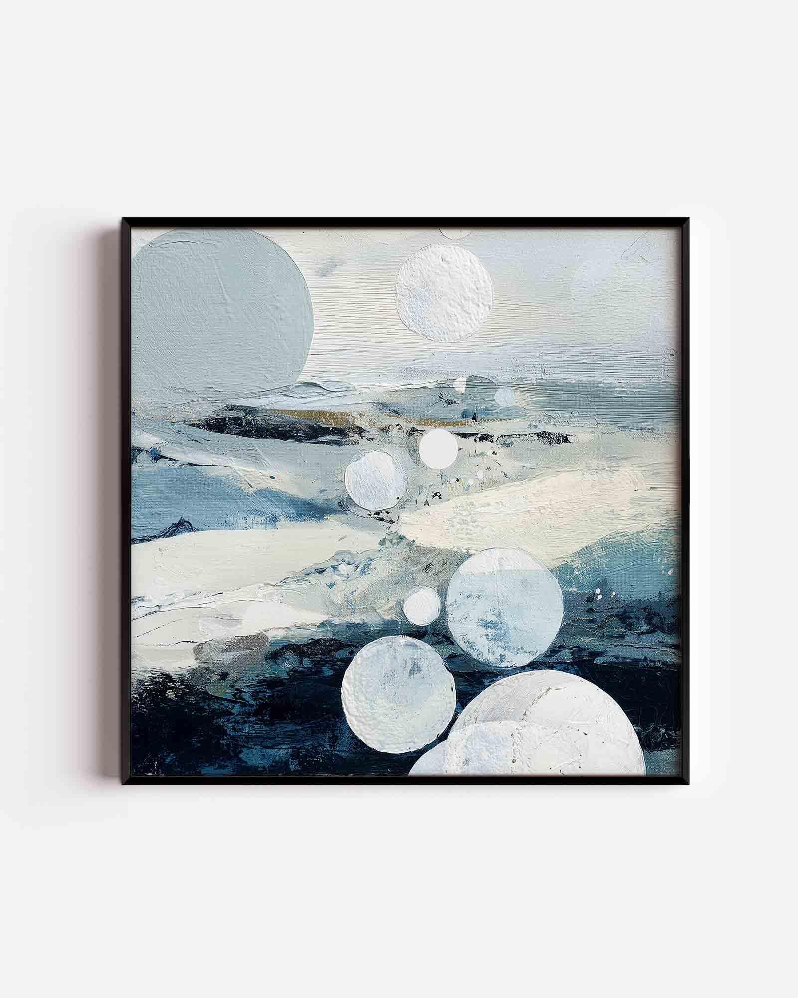Abstracte cirkels Poster