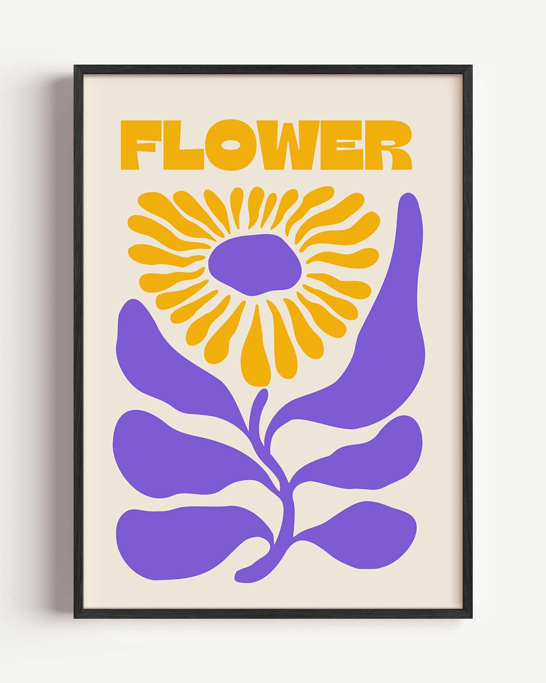 Vrolijke Bloemenkracht Poster