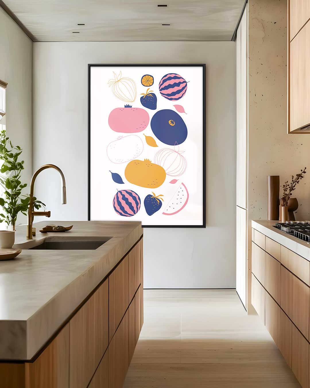 Fruitige Kunstprint Kunstwerk-canvas-dibond-plexiglas-wanddecoratie-WallArtistic