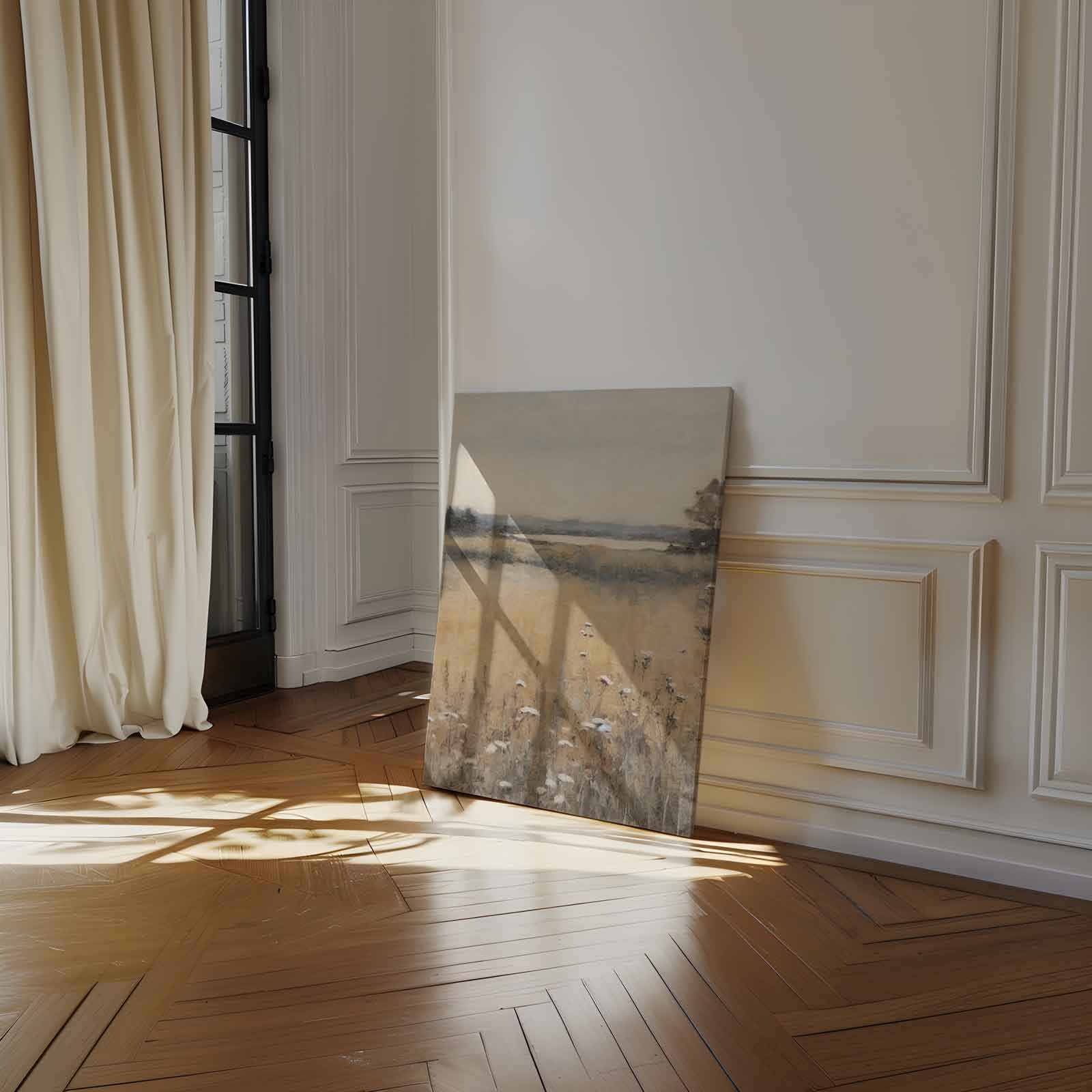 Rustieke Landschapsglans Kunstwerk-canvas-dibond-plexiglas-wanddecoratie-WallArtistic
