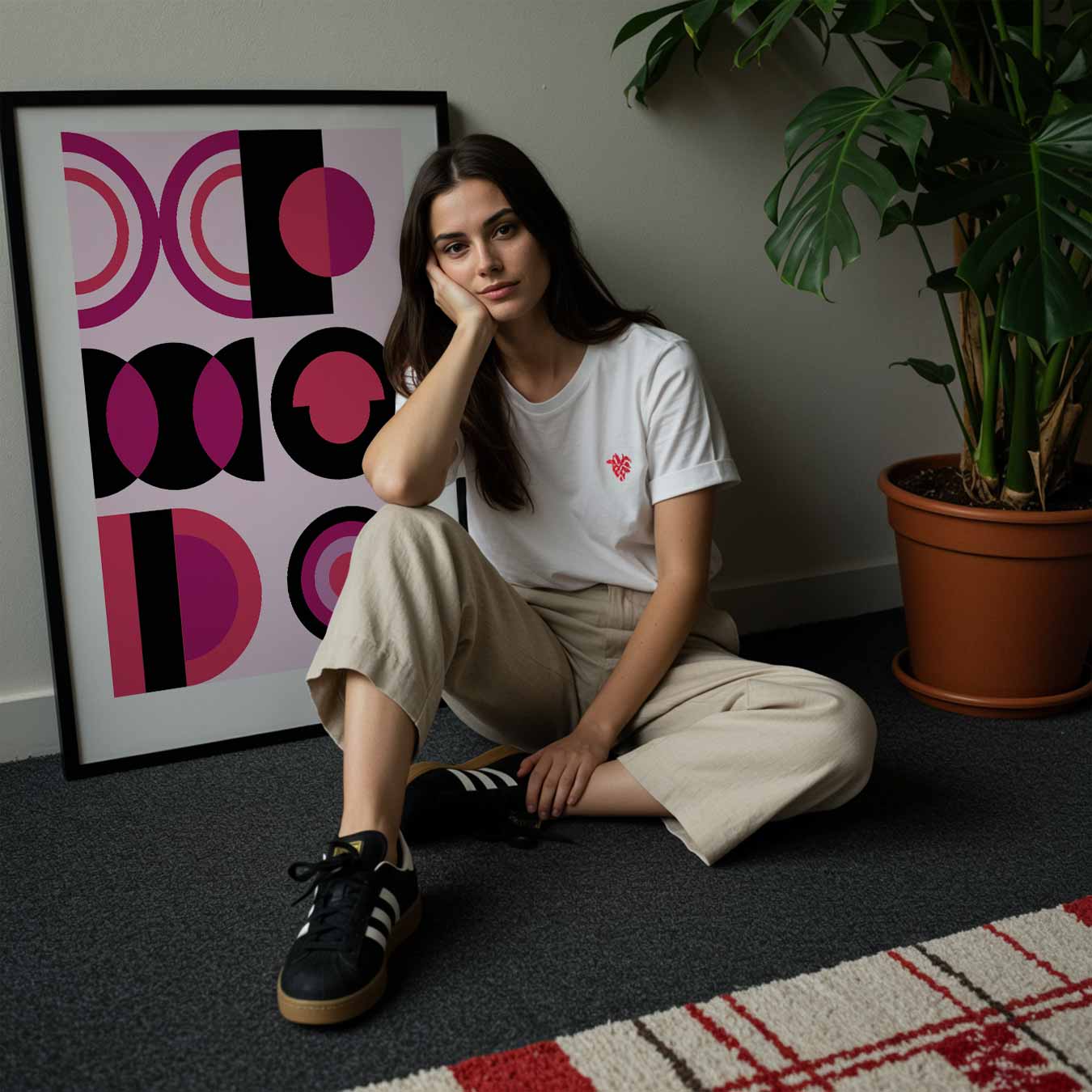 Moderne Geometrische Kunstposter