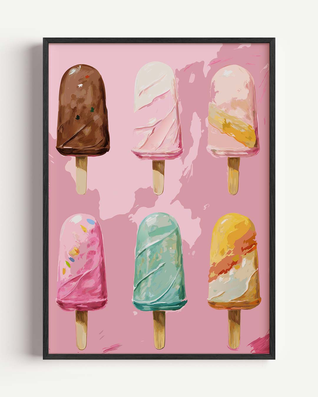 Zomerse IJsjes Poster