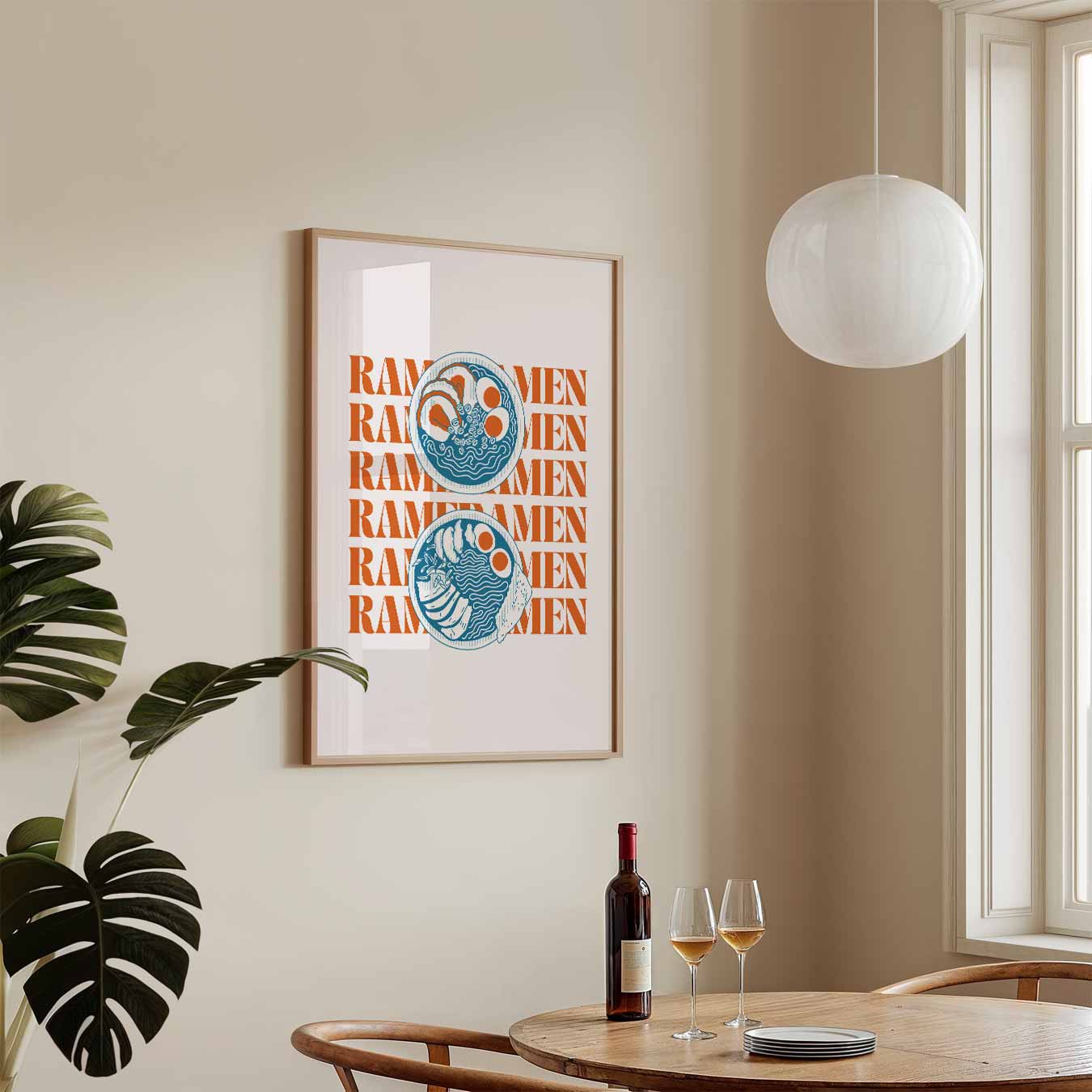 Stijlvolle Ramen Poster