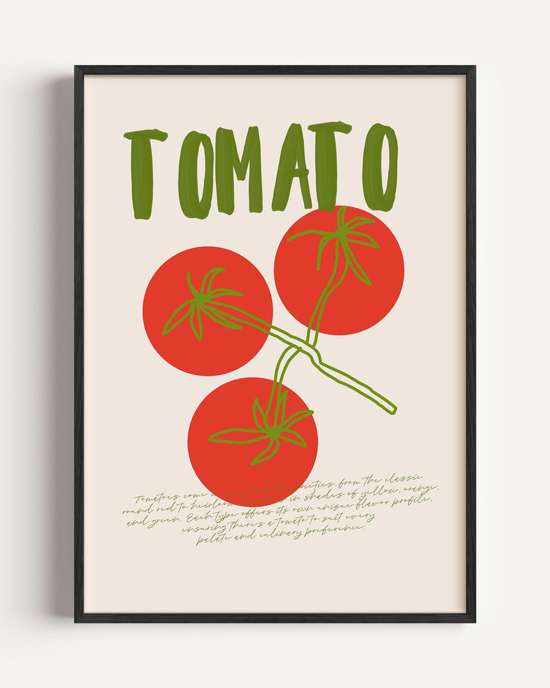 Retro Tomaten Poster-WallArtistic
