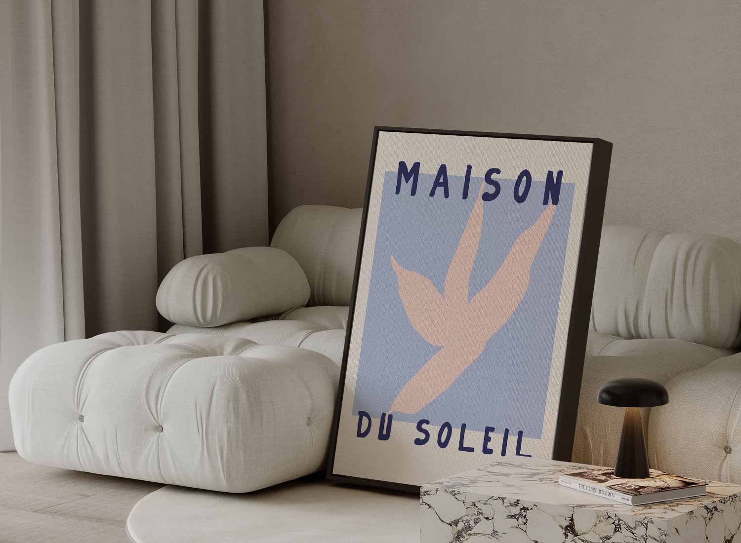 Maison du Soleil Kunstposter