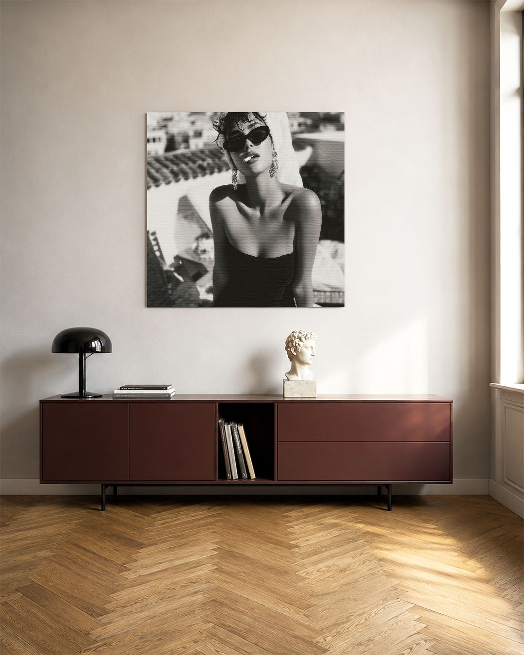 Zwart wit fotografie Kunstwerk