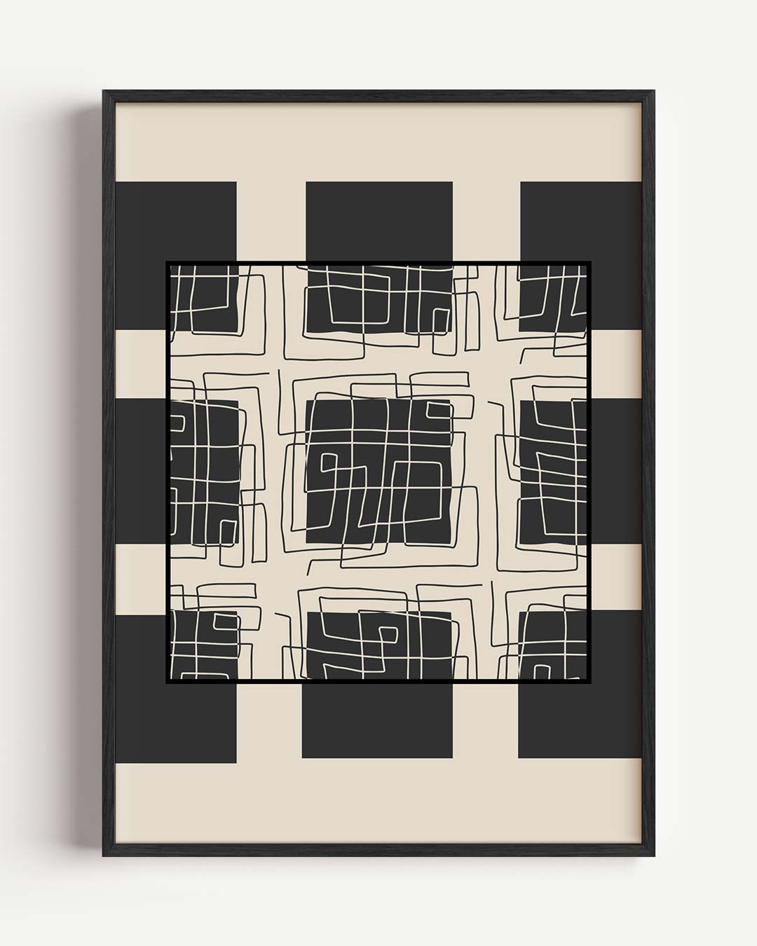 Modern Abstracte Kunstposter