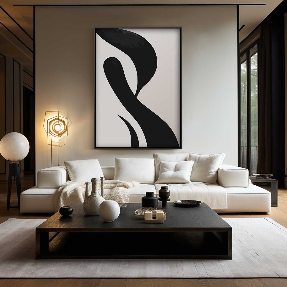 Dans van Schaduw Kunstwerk-canvas-dibond-plexiglas-wanddecoratie-WallArtistic
