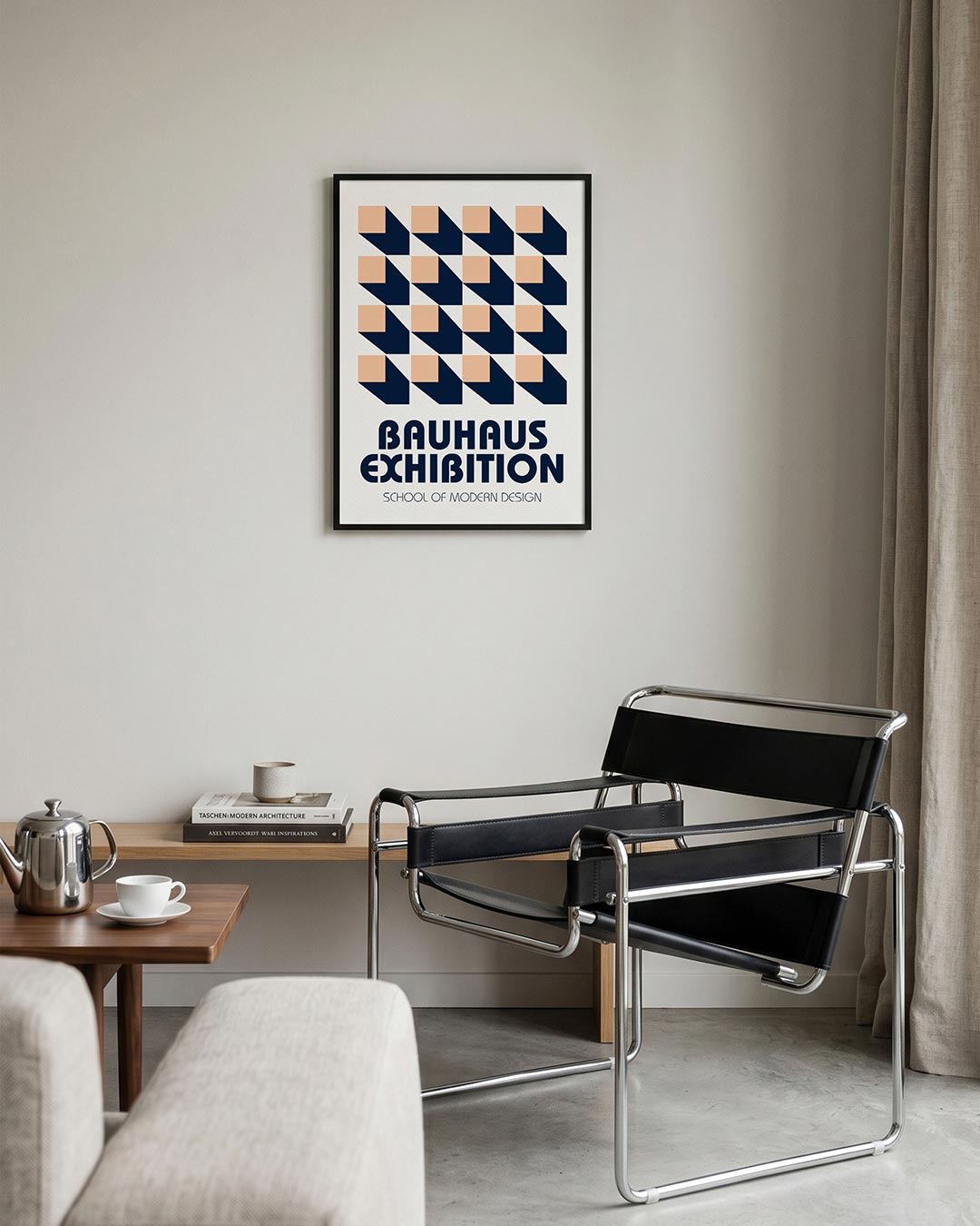 Vorm en schaduw Poster