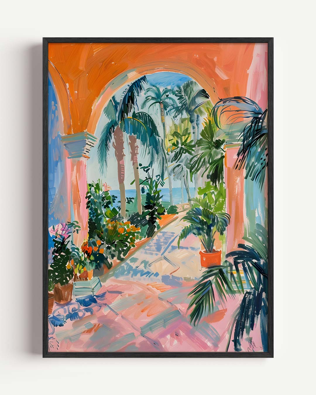Tropische Tuin Escape Poster