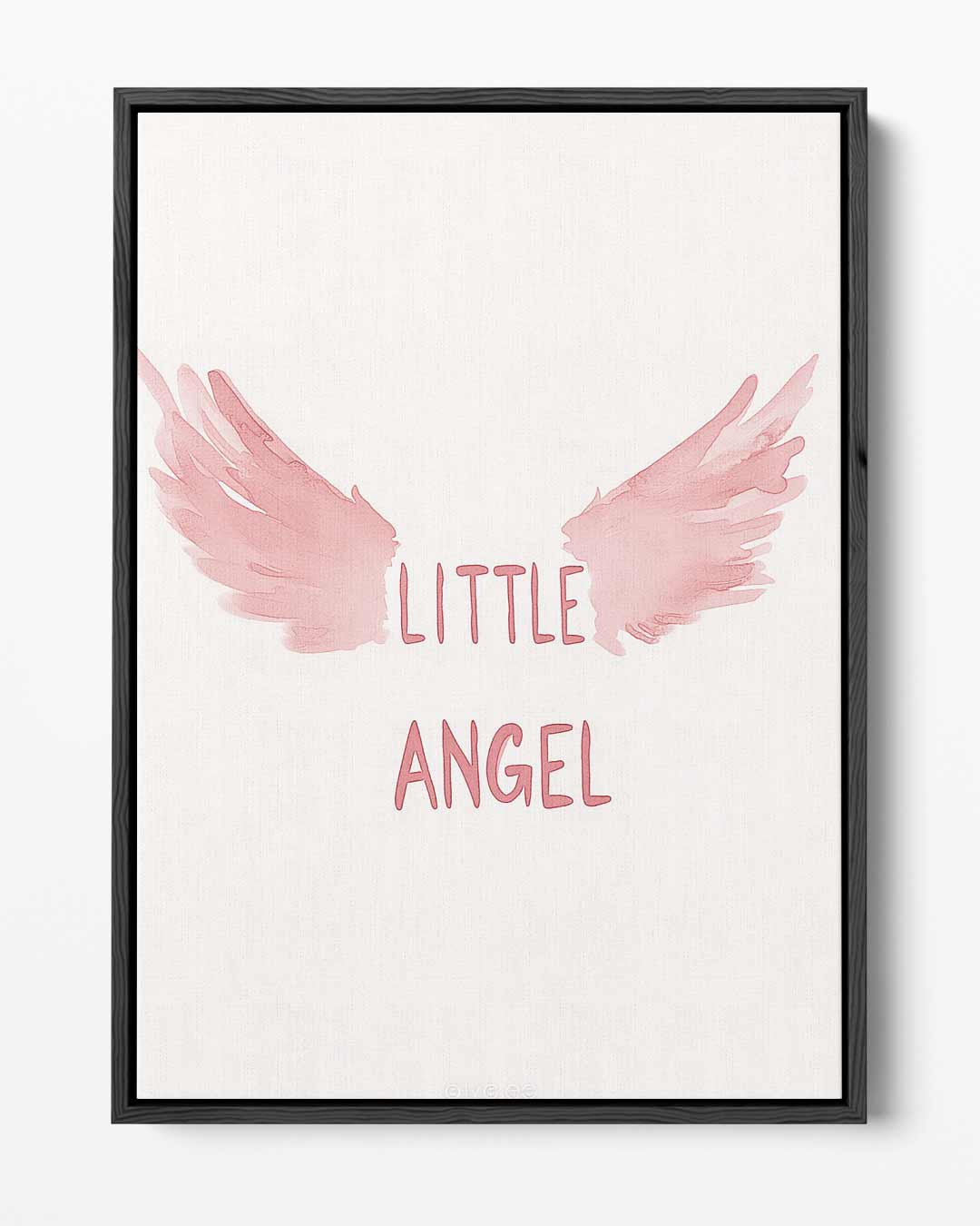 Little Angel Wanddecoratie Kunstwerk-canvas-dibond-plexiglas-wanddecoratie-WallArtistic