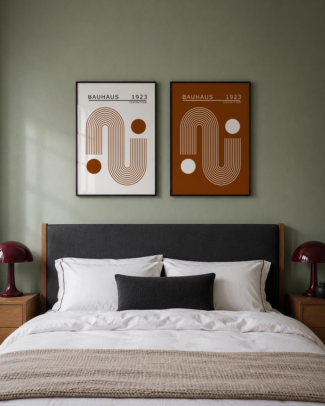 Lijnen en cirkelvormen Posterset