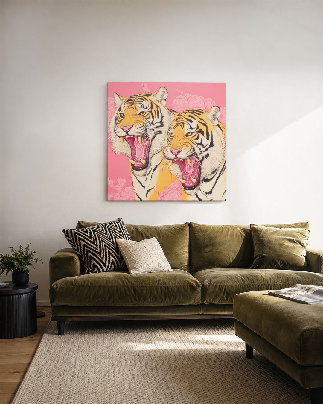 Tijgers Kunstwerk