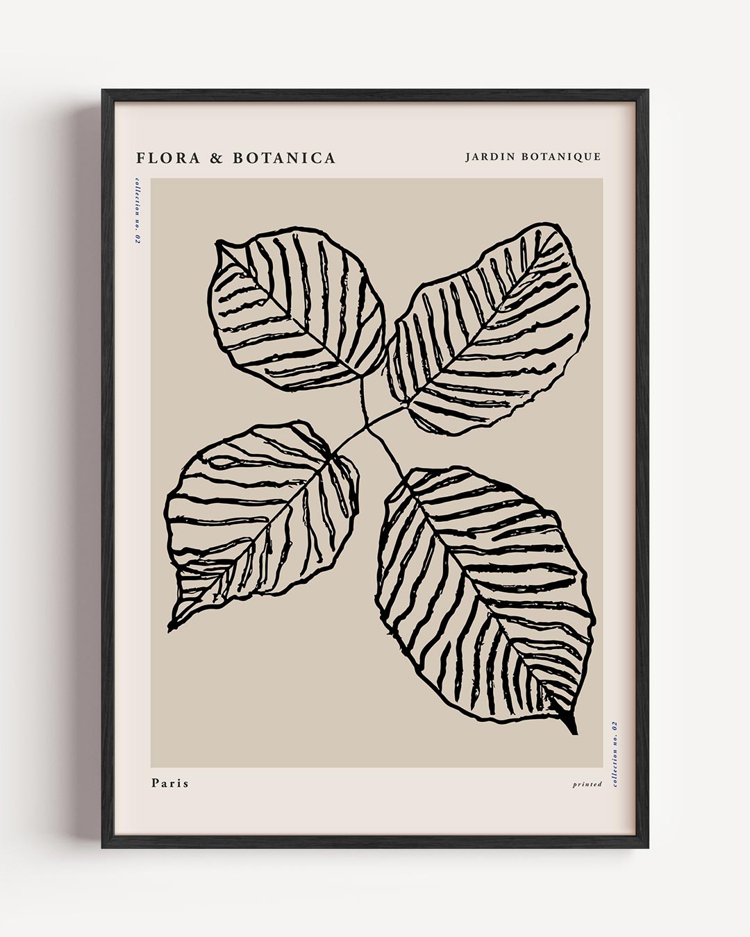 Botanische Bladeren Kunstposter-WallArtistic
