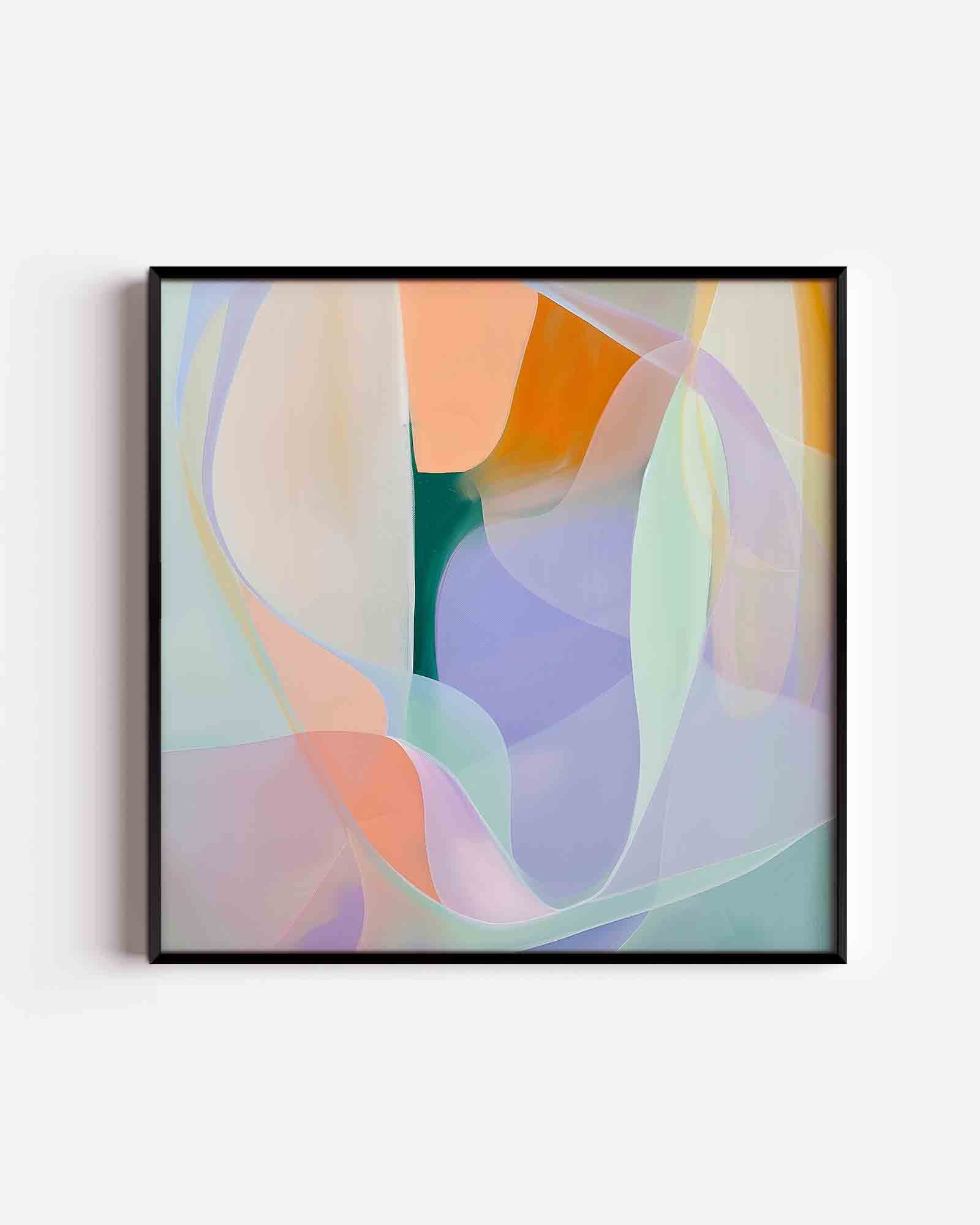 Abstracte vormen Poster