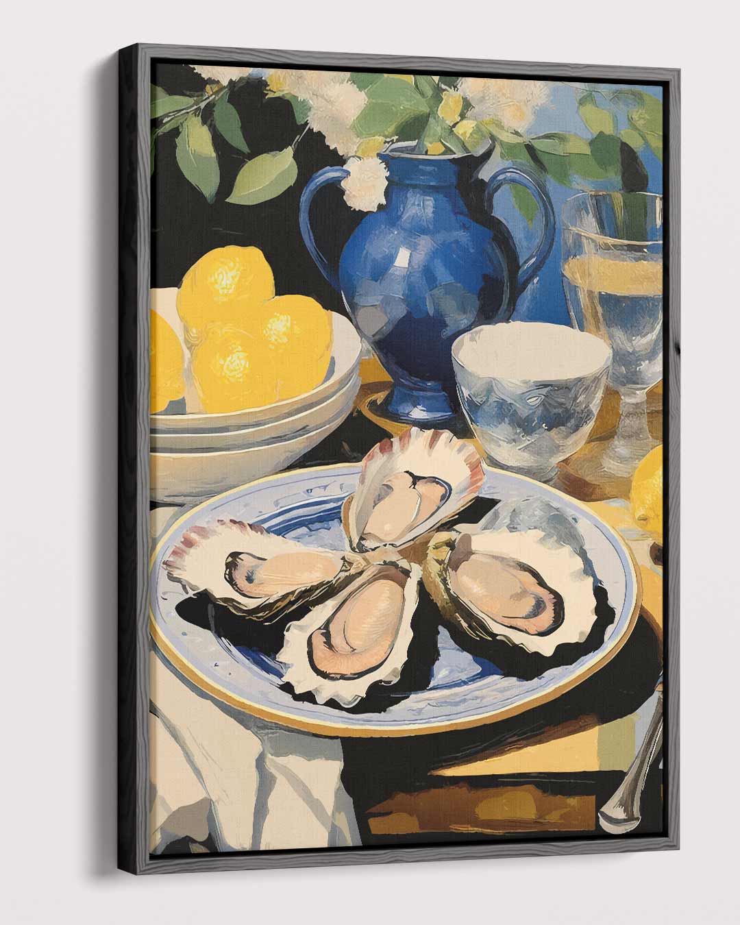 Zomerse Stilleven Sensatie Kunstwerk-canvas-dibond-plexiglas-wanddecoratie-WallArtistic