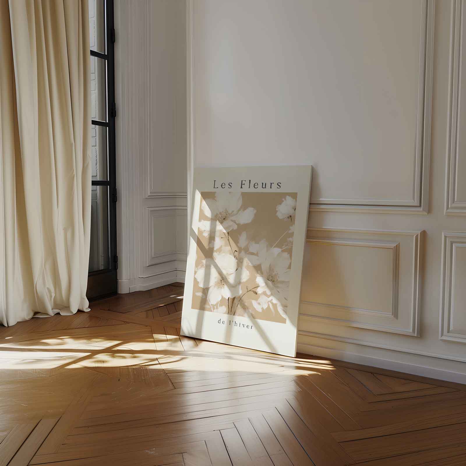 Les Fleurs de l'Hiver Kunstwerk-canvas-dibond-plexiglas-wanddecoratie-WallArtistic