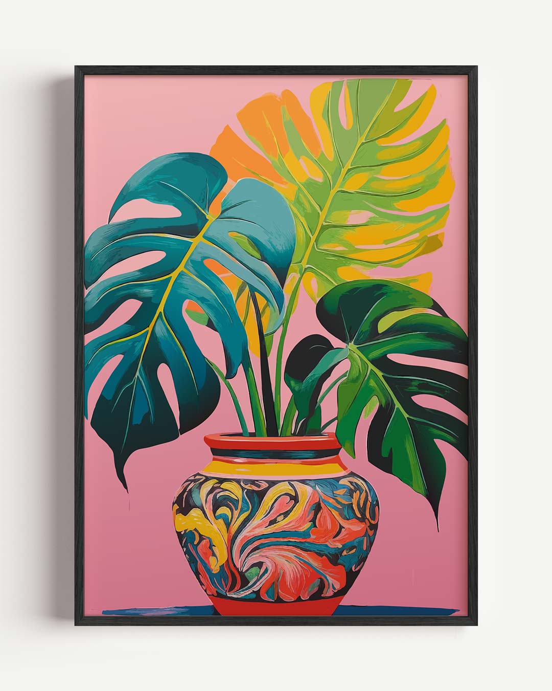 Stijlvolle Tropische Kunstposter