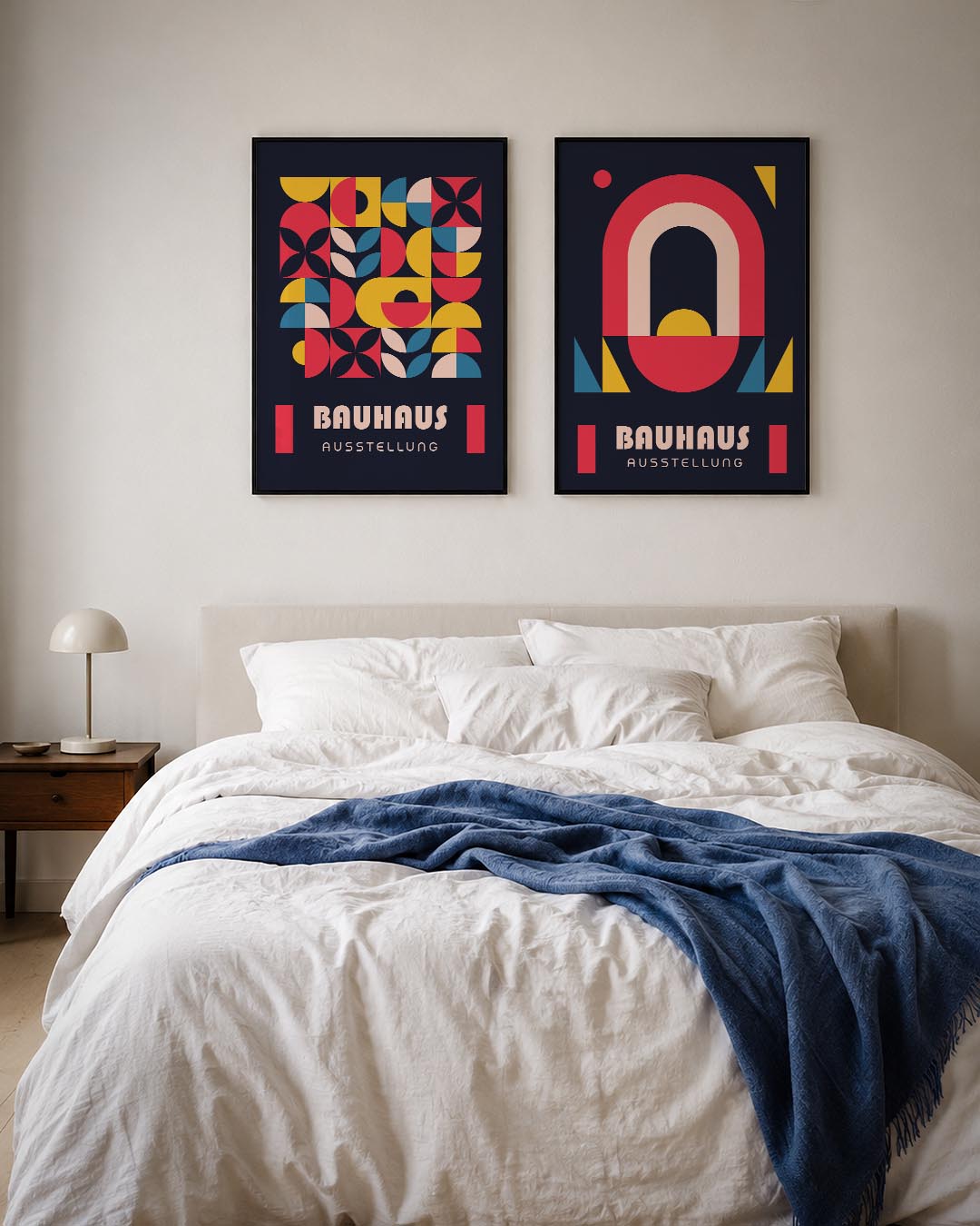 Vorm en kleurenspel Posterset