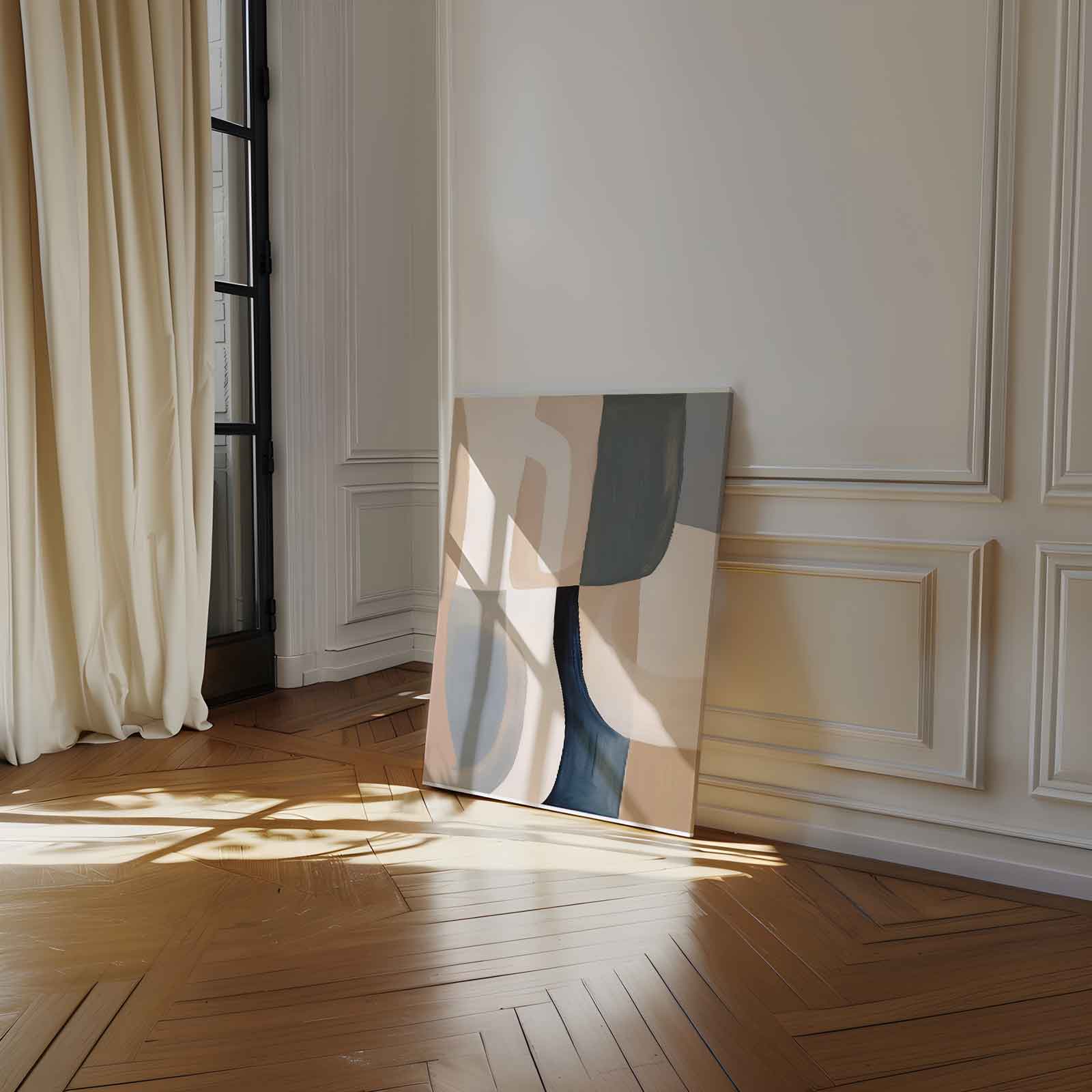 Harmonische Abstractie Kunstwerk-canvas-dibond-plexiglas-wanddecoratie-WallArtistic