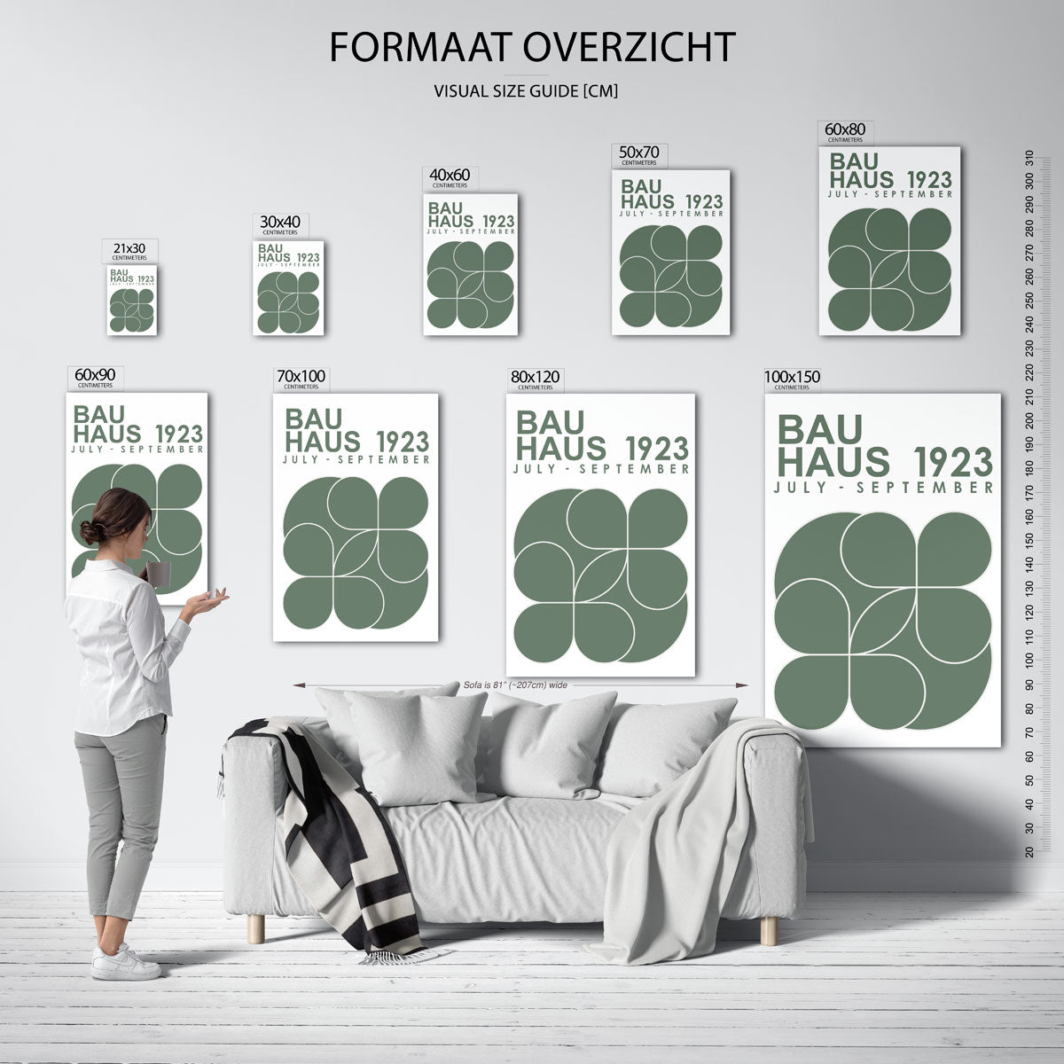 Vorm en balans Poster