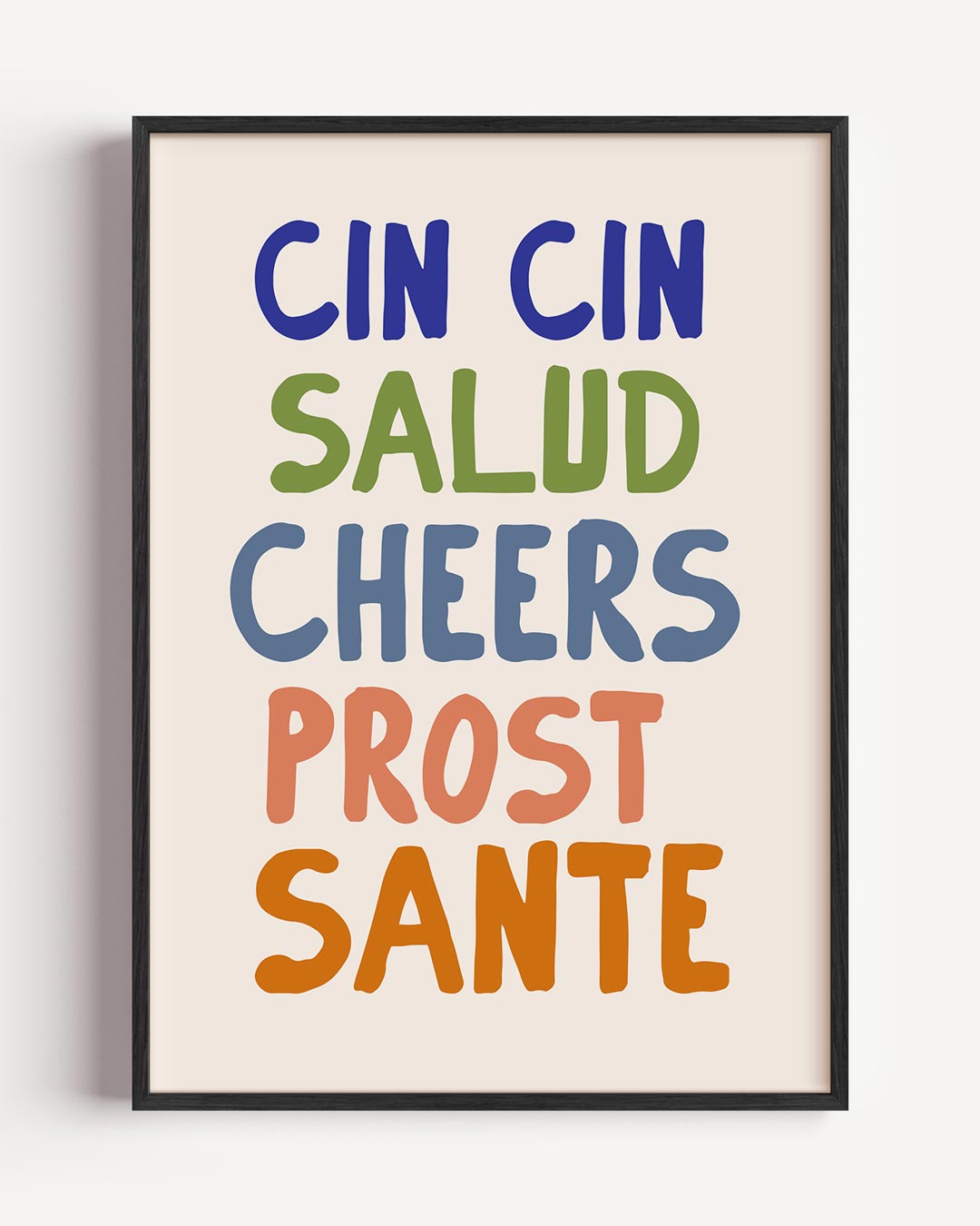 Internationale Proost Poster-WallArtistic
