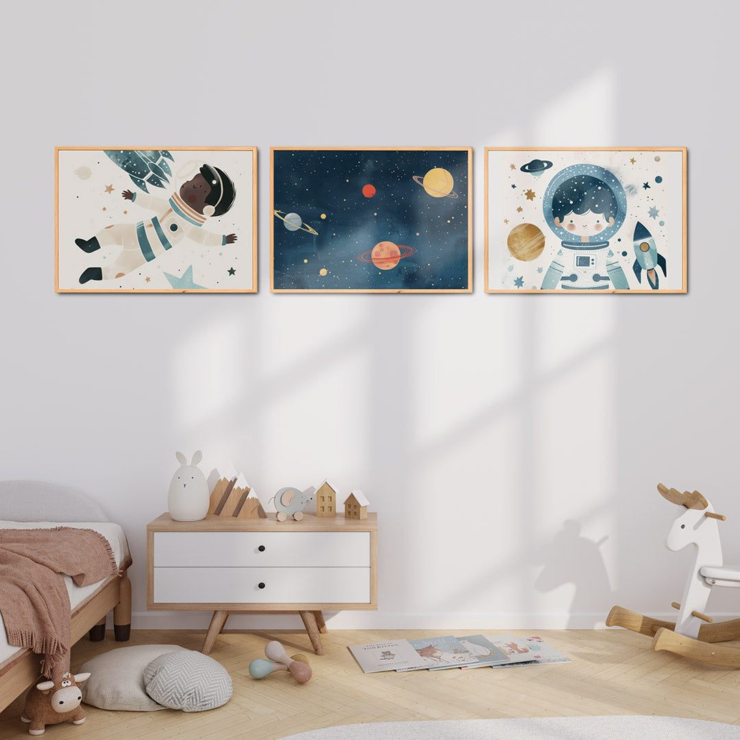 Ruimteavontuur Posterset