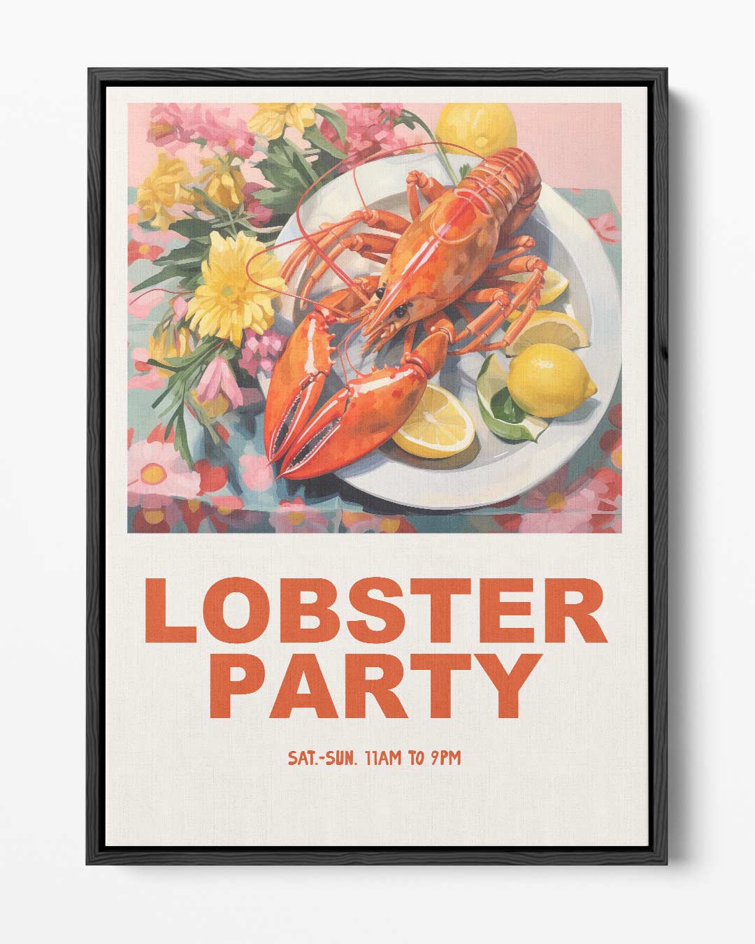 Lobster Party Poster