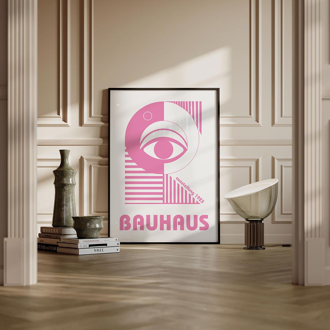 Oog en lijnen Poster