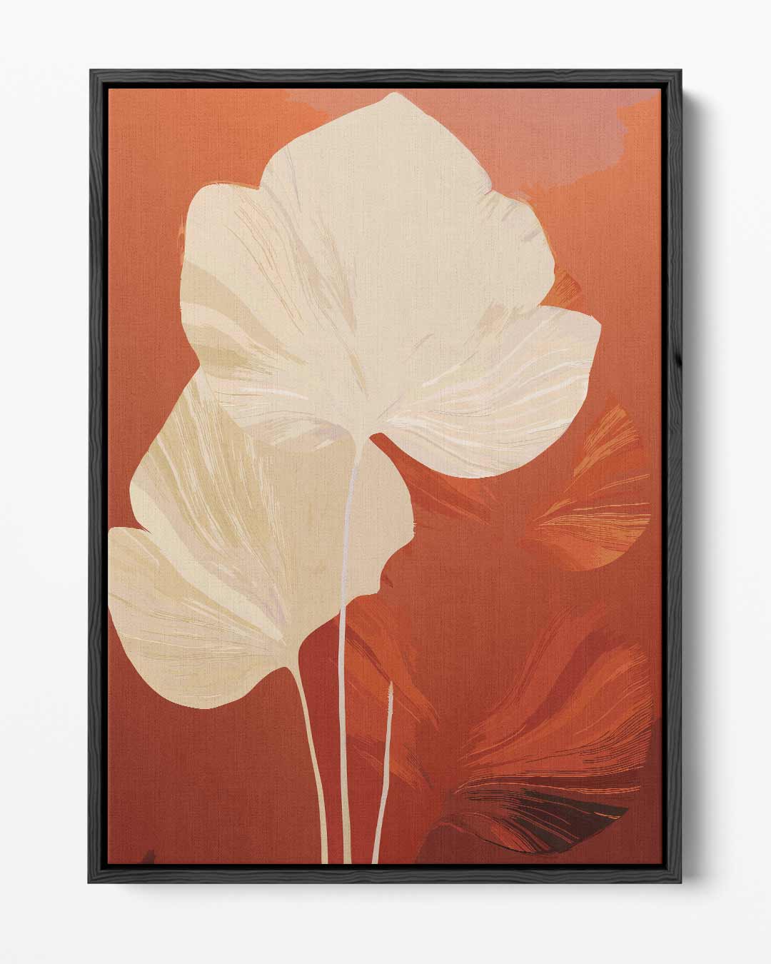 Warme Herfstbladeren Kunstwerk-canvas-dibond-plexiglas-wanddecoratie-WallArtistic