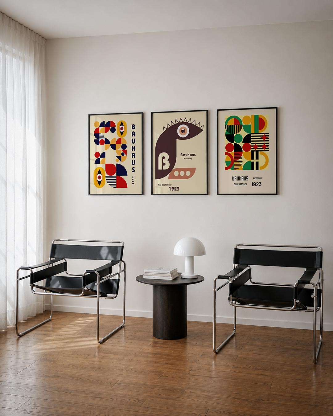 Vormen en kleurvlakken Posterset