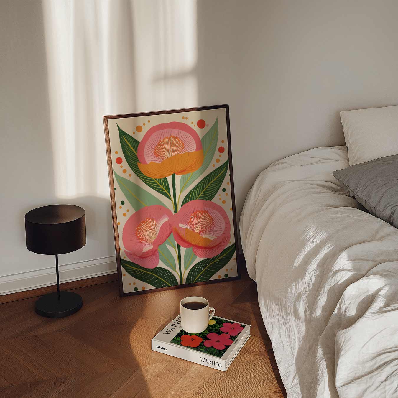 Bloemrijke Elegantie Poster