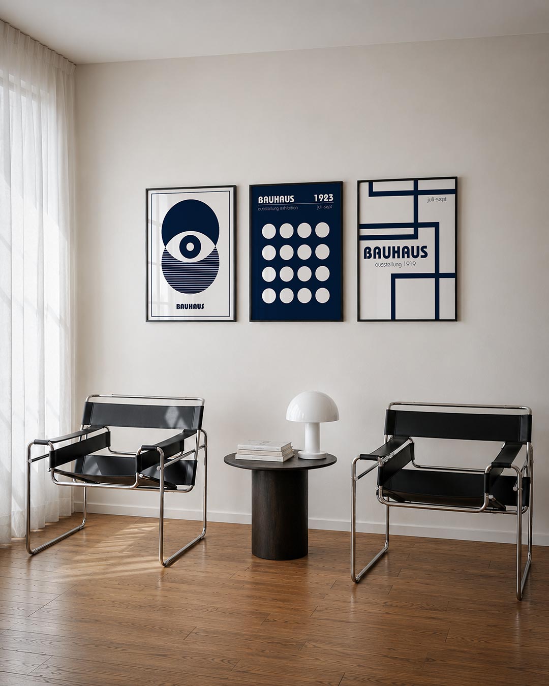 Cirkel en lijnen Posterset