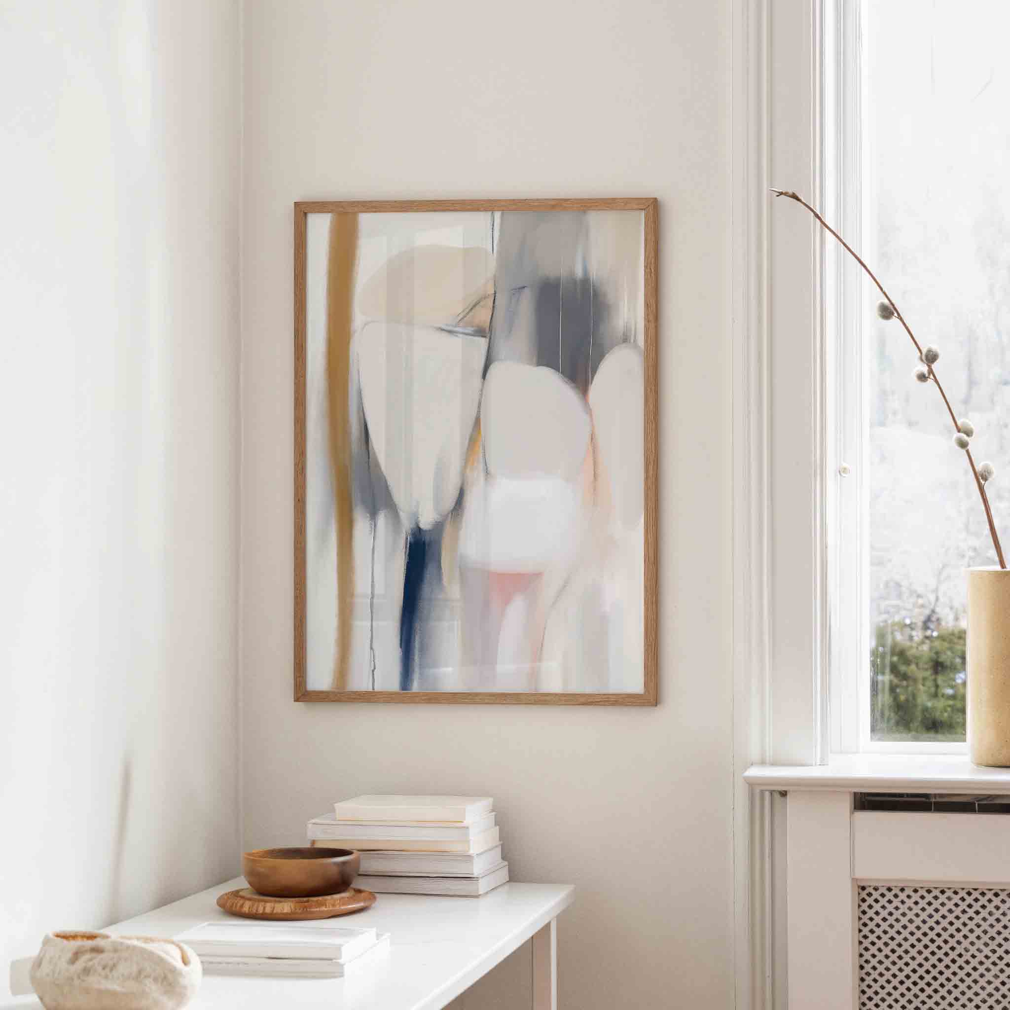 Abstracte vormen Poster