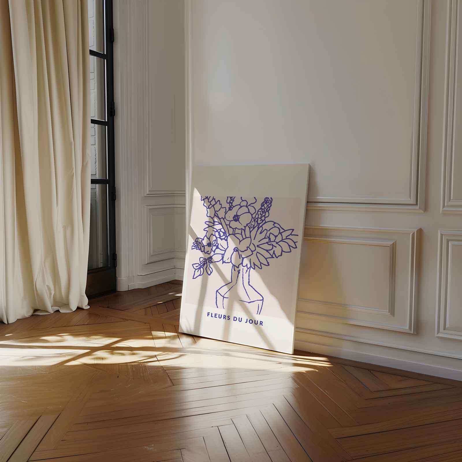 Fleurs du Jour Kunstwerk-canvas-dibond-plexiglas-wanddecoratie-WallArtistic