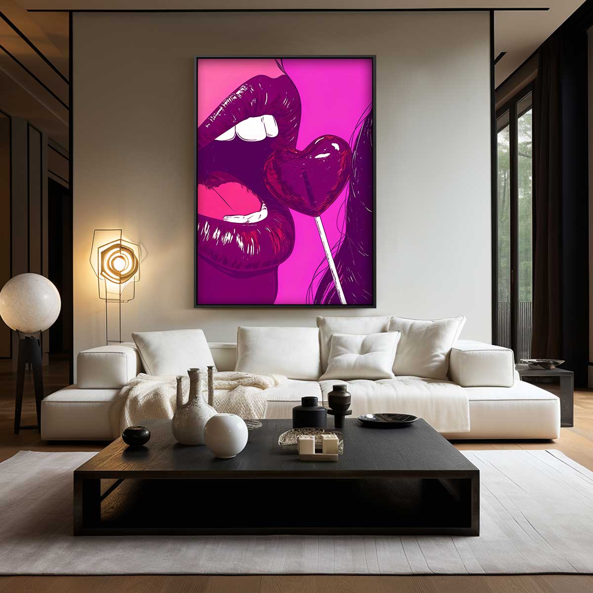 Zoete Verleiding Kunstwerk Kunstwerk-canvas-dibond-plexiglas-wanddecoratie-WallArtistic