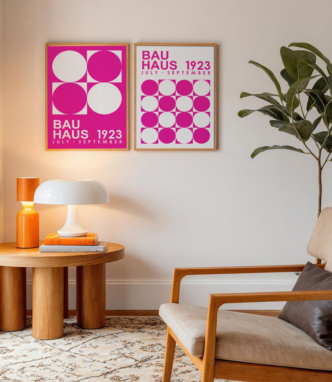 Cirkel en kleur Posterset