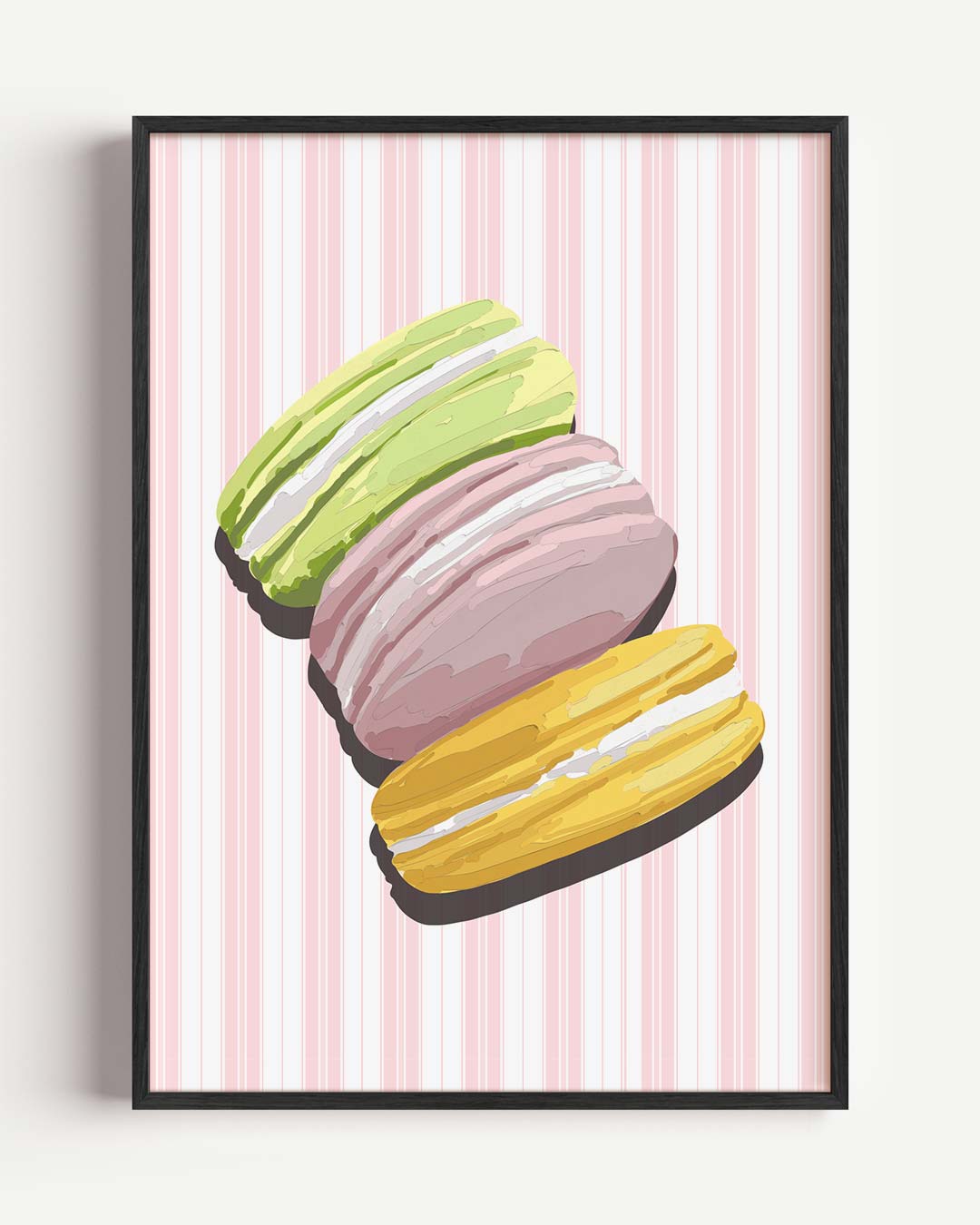 Kleurrijke Macaron Sfeerposter