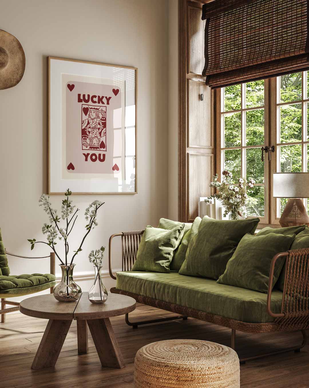 Lucky You Speelkaart Poster