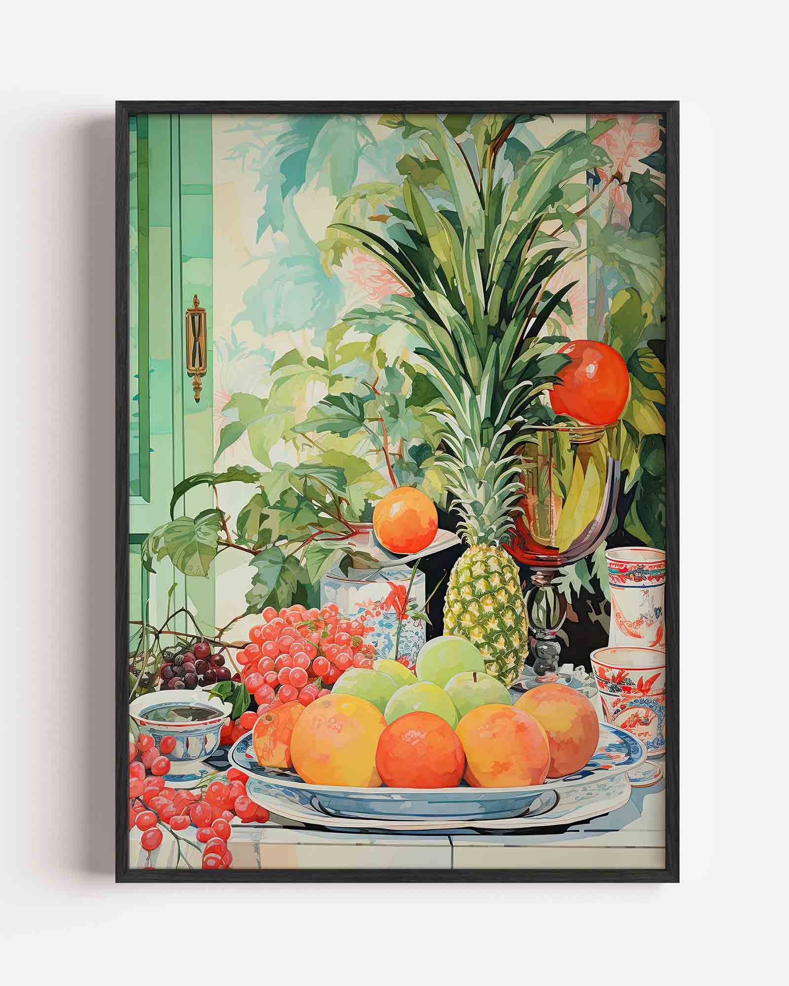 Fruit en planten Poster