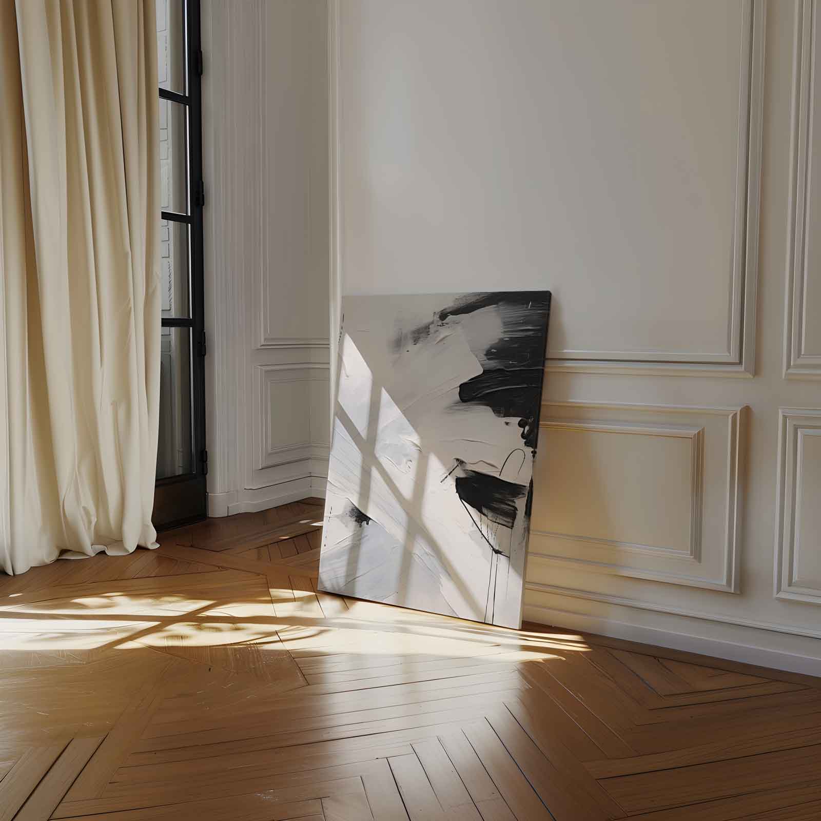 Harmonie van Contrast Kunstwerk-canvas-dibond-plexiglas-wanddecoratie-WallArtistic
