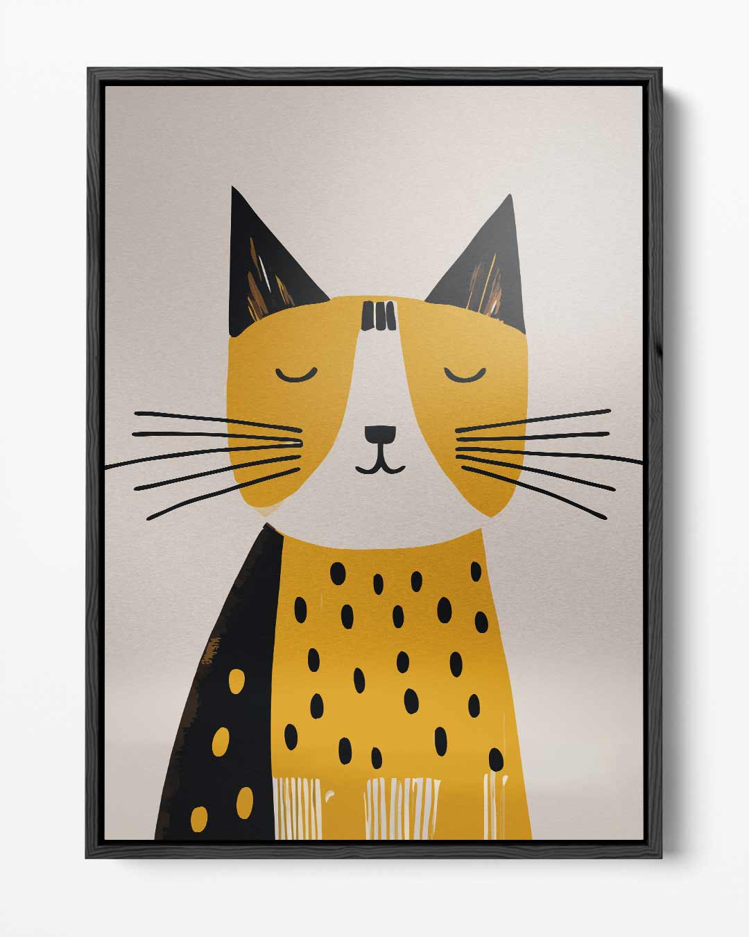 Sfeervol Kattenkunstwerk Kunstwerk-canvas-dibond-plexiglas-wanddecoratie-WallArtistic