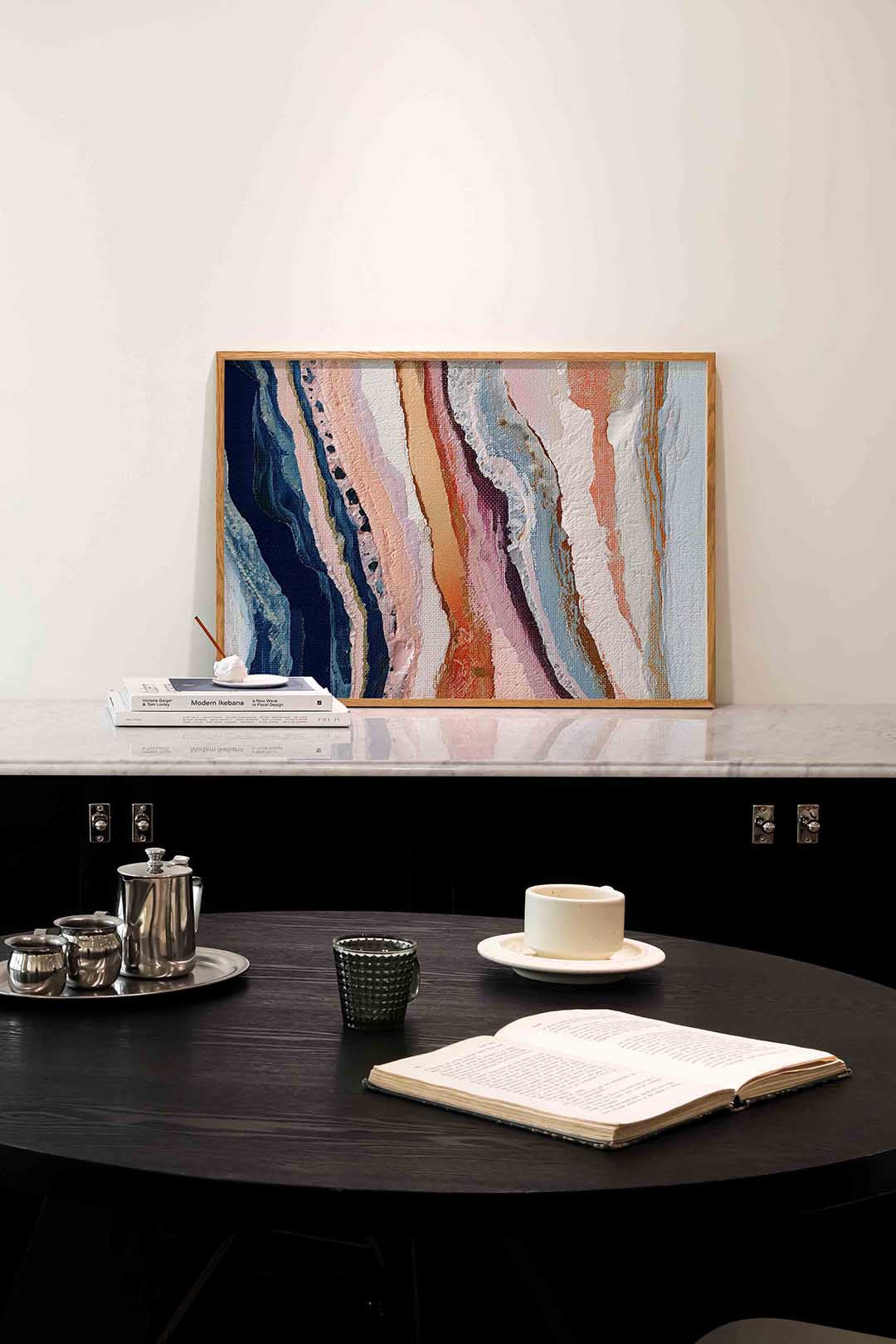 Abstracte lijnen Poster