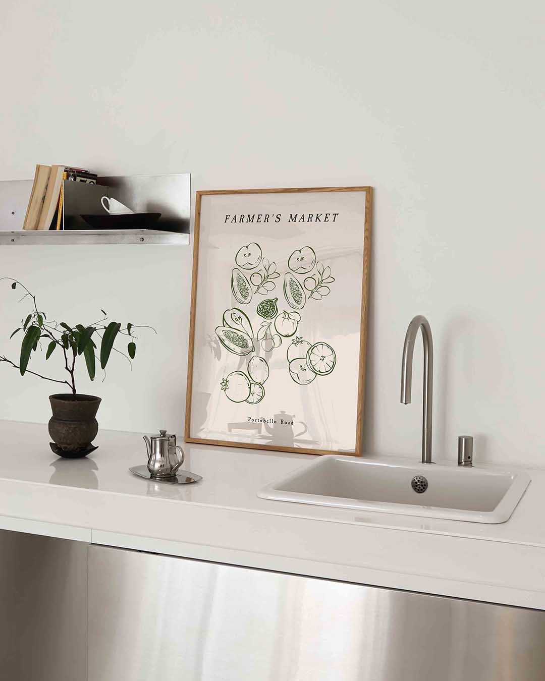 Fruit en bladeren Poster