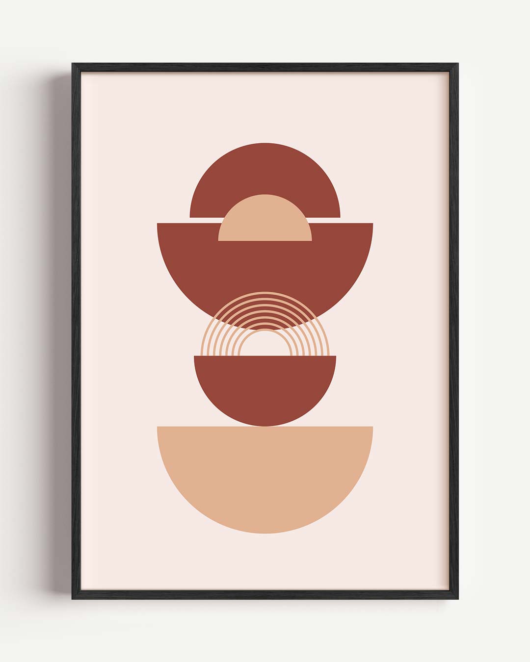 Retro Geometrische Kunstposter