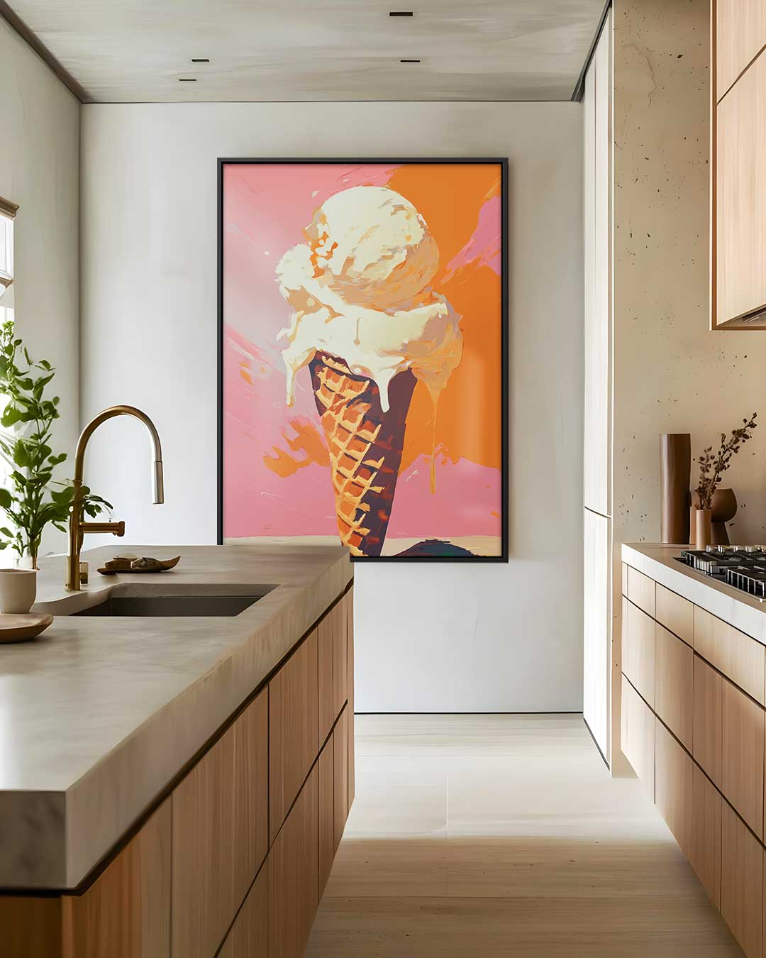 Zoet Smeltend Genot Kunstwerk-canvas-dibond-plexiglas-wanddecoratie-WallArtistic