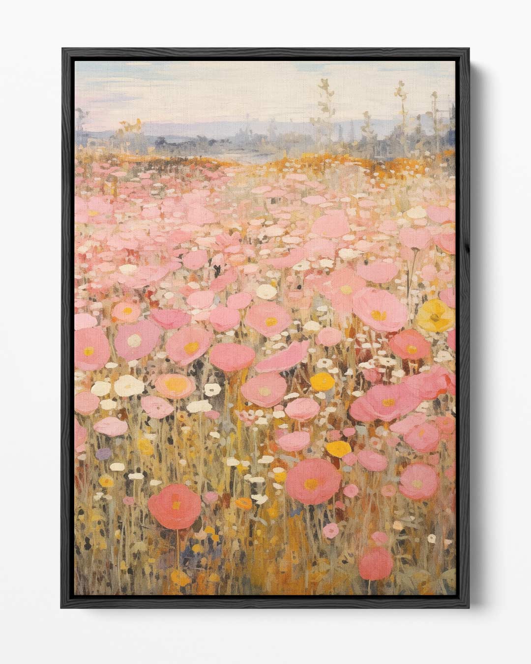 Zomerse Bloemenpracht Kunstwerk-canvas-dibond-plexiglas-wanddecoratie-WallArtistic